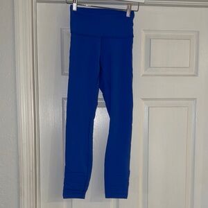 Lululemon Athletica Blue Leggings